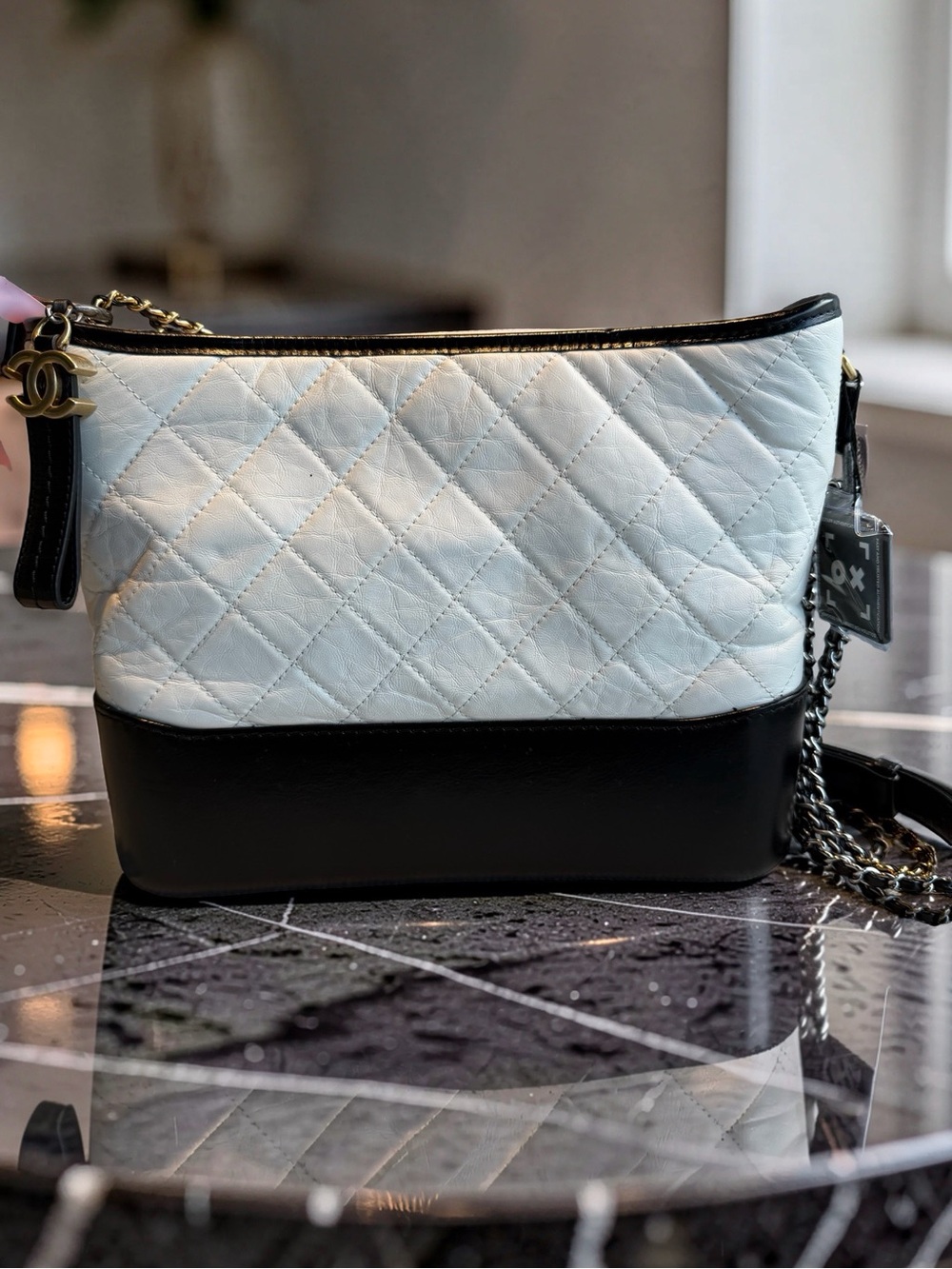 Chanel Gabrielle Hobo Quilted Aged Calfskin Medium